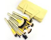 Kit pincéis amarelo 18pçs