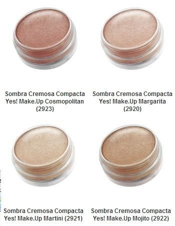 Sombra cremosa yes cosmetics