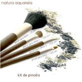 Kit pincéis aquarela