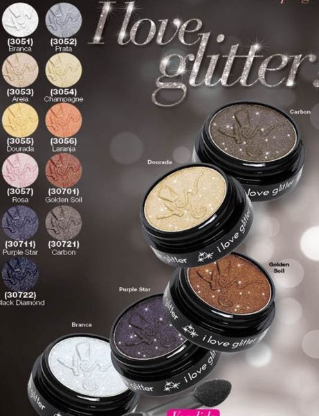 Sobra Compacta com Glitter