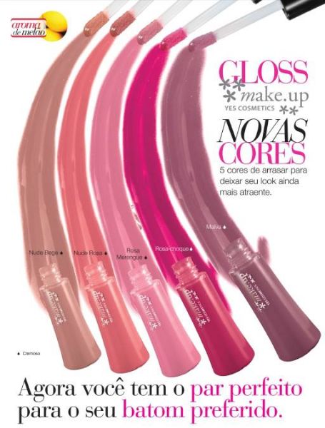 gloss labial yes comestics